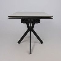 Стол AV 2111 МДФ+керамика 1200 (1800)*800 серый матовый CARMEN LIDHT GREY/черный купить в Минске Стол AV 2111 МДФ+керамика 1200 (1800)*800 серый матовый CARMEN LIDHT GREY/черный купить в Минске