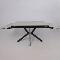 Стол AV 2111 МДФ+керамика 1200 (1800)*800 серый матовый CARMEN LIDHT GREY/черный купить в Минске Стол AV 2111 МДФ+керамика 1200 (1800)*800 серый матовый CARMEN LIDHT GREY/черный купить в Минске