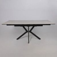 Стол AV 2111 МДФ+керамика 1200 (1800)*800 серый матовый CARMEN LIDHT GREY/черный купить в Минске Стол AV 2111 МДФ+керамика 1200 (1800)*800 серый матовый CARMEN LIDHT GREY/черный купить в Минске