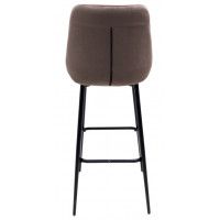 Стул барный Алвест AV 405 коричневый микровелюр 09/черный купить в Минске