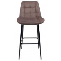 Стул барный Алвест AV 405 коричневый микровелюр 09/черный купить в Минске