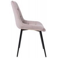 Стул Алвест AV 405 бежевый бархат/черный купить в Минске