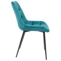 Стул Алвест AV 405 темно-бирюзовый бархат Н-56/черный купить в Минске