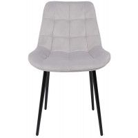 Стул Алвест AV 405 светло-серый бархат Н-09/черный купить в Минске