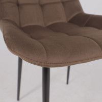 Стул Алвест AV 405 шоколадный бархат Confetti chocolate/черный купить в Минске Стул Алвест AV 405 шоколадный бархат Confetti chocolate/черный купить в Минске