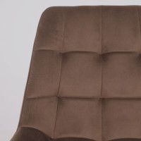 Стул Алвест AV 405 шоколадный бархат Confetti chocolate/черный купить в Минске Стул Алвест AV 405 шоколадный бархат Confetti chocolate/черный купить в Минске