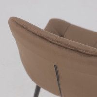 Стул Алвест AV 405 шоколадный бархат Confetti chocolate/черный купить в Минске Стул Алвест AV 405 шоколадный бархат Confetti chocolate/черный купить в Минске