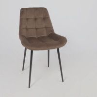 Стул Алвест AV 405 шоколадный бархат Confetti chocolate/черный купить в Минске Стул Алвест AV 405 шоколадный бархат Confetti chocolate/черный купить в Минске