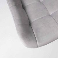 Стул Алвест AV 405 светло-серый бархат Н-09/белый купить в Минске