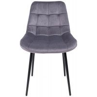 Стул Алвест AV 405 темно-серый бархат H-15/черный купить в Минске