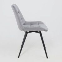 Стул поворотный Алвест AV 405 темно-серый бархат H-15/черный купить в Минске Стул поворотный Алвест AV 405 темно-серый бархат H-15/черный купить в Минске