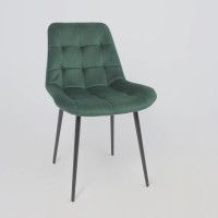 Стул Алвест AV 405 зеленый бархат Confetti deep forest/черный купить в Минске