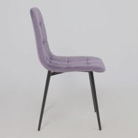 Стул Алвест AV 406-N сливовый бархат Confetti plum/черный купить в Минске