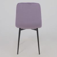 Стул Алвест AV 406-N сливовый бархат Confetti plum/черный купить в Минске