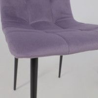 Стул Алвест AV 406-N сливовый бархат Confetti plum/черный купить в Минске