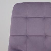 Стул Алвест AV 406-N сливовый бархат Confetti plum/черный купить в Минске