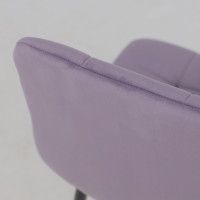 Стул Алвест AV 406-N сливовый бархат Confetti plum/черный купить в Минске