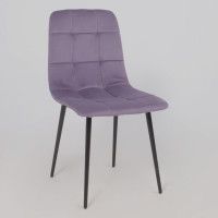 Стул Алвест AV 406-N сливовый бархат Confetti plum/черный купить в Минске