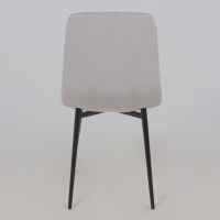 Стул Алвест AV 406-N светло-серый бархат H-09/черный купить в Минске