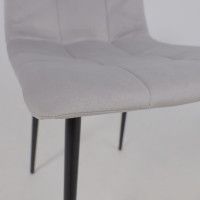 Стул Алвест AV 406-N светло-серый бархат H-09/черный купить в Минске