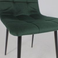 Стул Алвест AV 406-N зеленый бархат Confetti deep forest/черный купить в Минске