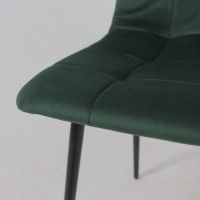 Стул Алвест AV 406-N зеленый бархат Confetti deep forest/черный купить в Минске