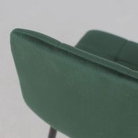 Стул Алвест AV 406-N зеленый бархат Confetti deep forest/черный купить в Минске