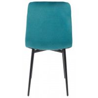 Стул Алвест AV 406 темно-бирюзовый бархат H-56/черный купить в Минске