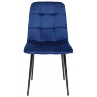 Стул Алвест AV 406 темно-синий бархат H-60/черный купить в Минске Стул Алвест AV 406 темно-синий бархат H-60/черный купить в Минске
