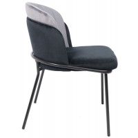 Стул Алвест AV 418 черный бархат H-75 + темно-серый H-15/черный купить в Минске Стул Алвест AV 418 черный бархат H-75 + темно-серый H-15/черный купить в Минске