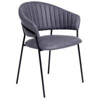 Стул Алвест AV 433 графитовая замша Kiprus 13/черный