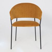 Стул Алвест AV 433 карри бархат Confetti chai tea/черный купить в Минске