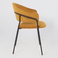 Стул Алвест AV 433 карри бархат Confetti chai tea/черный купить в Минске