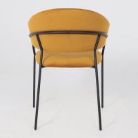Стул Алвест AV 433 карри бархат Confetti chai tea/черный купить в Минске