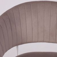 Стул Алвест AV 433 светло-коричневый бархат H-61/белый купить в Минске