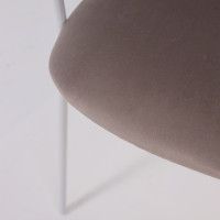 Стул Алвест AV 433 светло-коричневый бархат H-61/белый купить в Минске