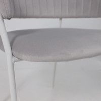 Стул Алвест AV 433 светло-серый бархат H-09/белый купить в Минске