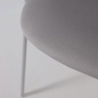 Стул Алвест AV 433 светло-серый бархат H-09/белый купить в Минске