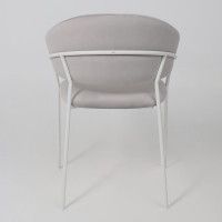 Стул Алвест AV 433 светло-серый бархат H-09/белый купить в Минске