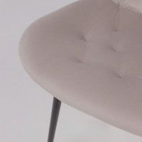 Стул Алвест AV 435 бежевый бархат Confetti smoke/черный купить в Минске Стул Алвест AV 435 бежевый бархат Confetti smoke/черный купить в Минске