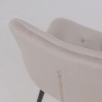 Стул Алвест AV 435 бежевый бархат Confetti smoke/черный купить в Минске Стул Алвест AV 435 бежевый бархат Confetti smoke/черный купить в Минске