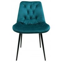 Стул Алвест AV 435 темно-бирюзовый бархат H-56/черный купить в Минске