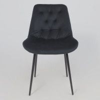 Стул Алвест AV 435 черный бархат H-75/черный купить в Минске Стул Алвест AV 435 черный бархат H-75/черный купить в Минске