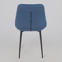 Стул Алвест AV 435 синий бархат Confetti deep ocean/черный купить в Минске