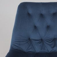 Стул Алвест AV 435 синий бархат Confetti deep ocean/черный купить в Минске