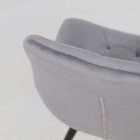 Стул поворотный Алвест AV 435 темно-серый бархат H-15/черный купить в Минске