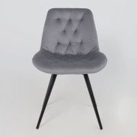 Стул поворотный Алвест AV 435 темно-серый бархат H-15/черный купить в Минске