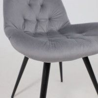 Стул поворотный Алвест AV 435 темно-серый бархат H-15/черный купить в Минске