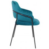 Стул Алвест AV 448 изумрудный бархат/черный купить в Минске