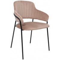 Стул Алвест AV 448 латте бархат/черный